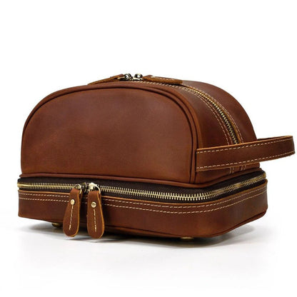 Genuine Leather Dopp kit