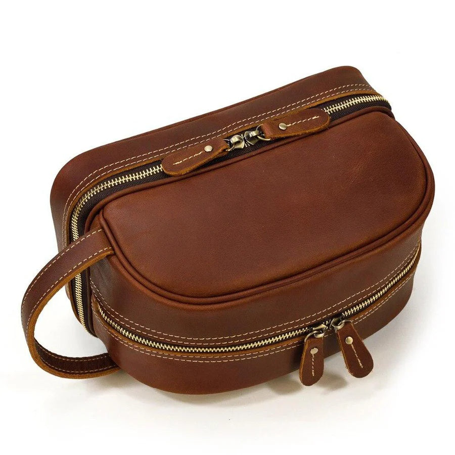 Genuine Leather Dopp kit