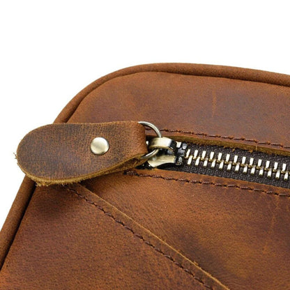 Full Grain Leather Wash Bag