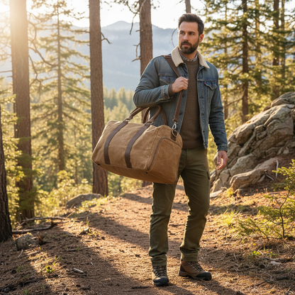 Travel Duffel Bag Lifestyle