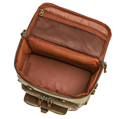 Vintage Canvas Backpack for Camera