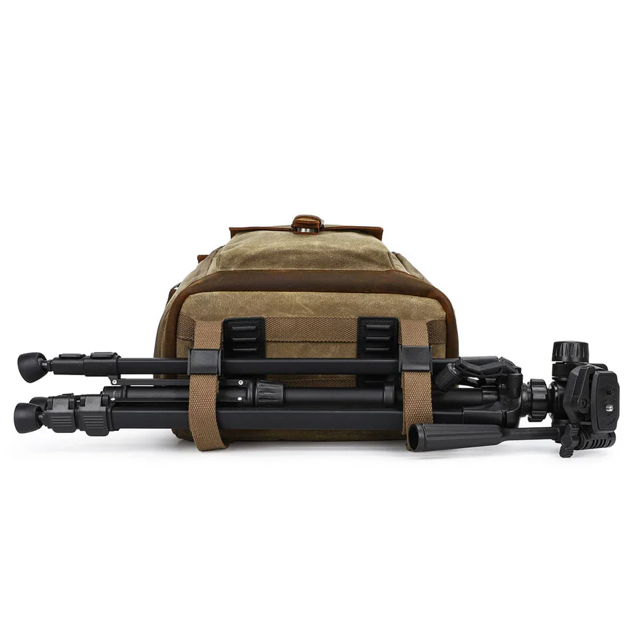 Vintage Canvas Backpack for Camera