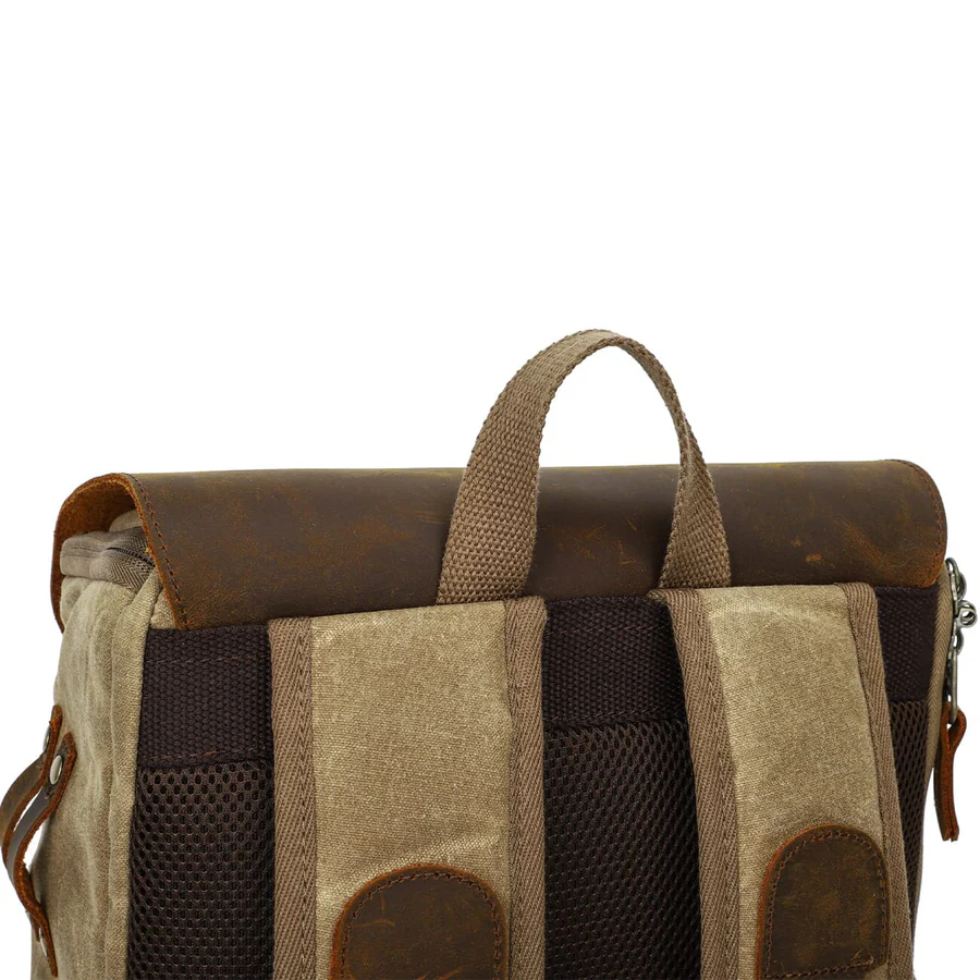 Vintage Canvas Backpack for Camera