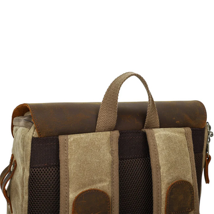 Vintage Canvas Backpack for Camera