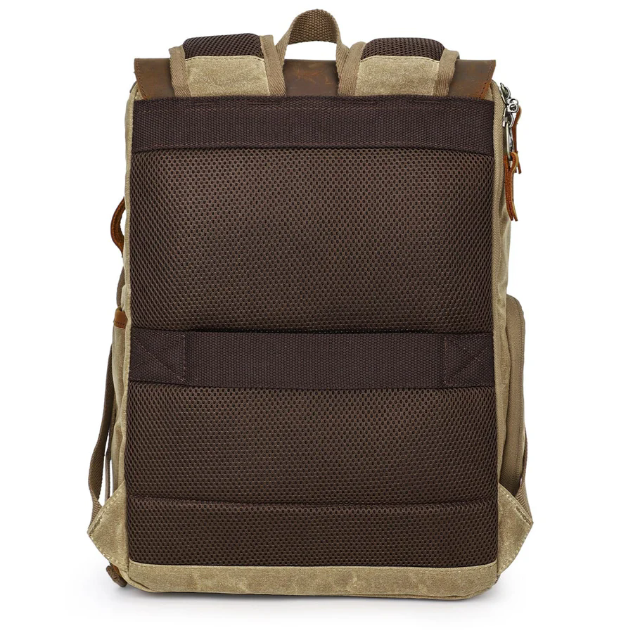 Vintage Canvas Backpack for Camera