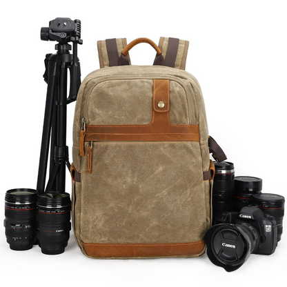 Multi-Compartment Camera Backpack