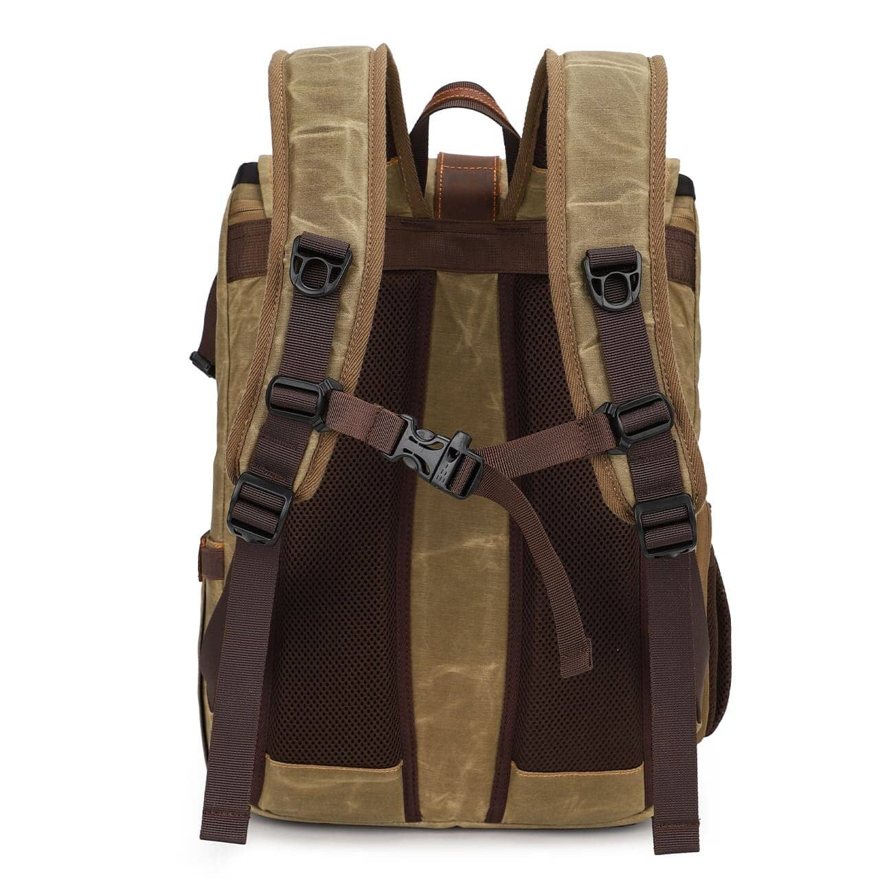 Canvas Leather Camera Daypack