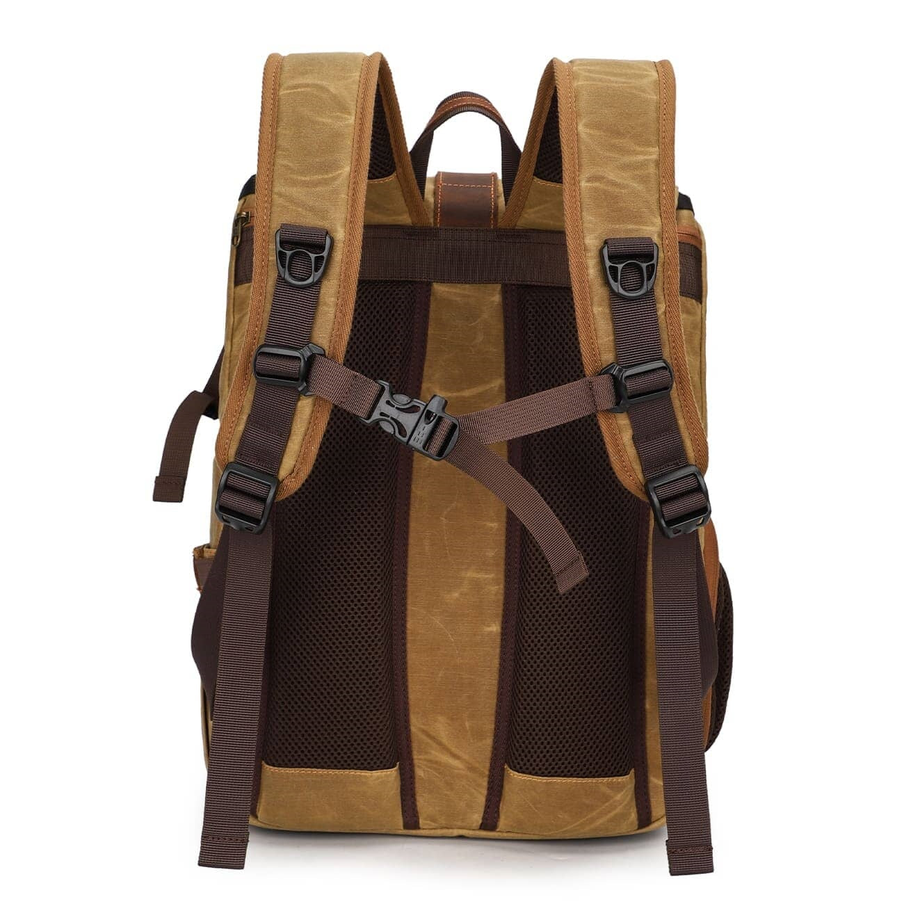 Canvas Leather Camera Daypack