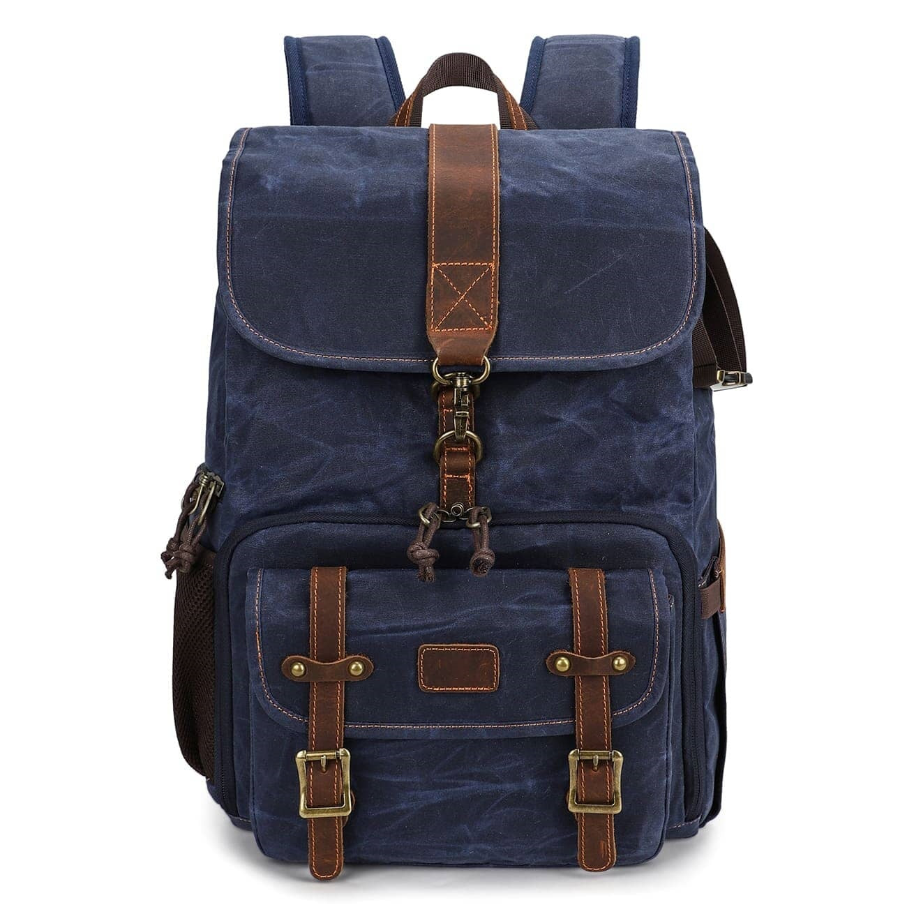Canvas Leather Camera Daypack